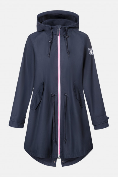 Derbe Ripby Dark Navy Damen Regenparka Dunkelblau Nachhaltig