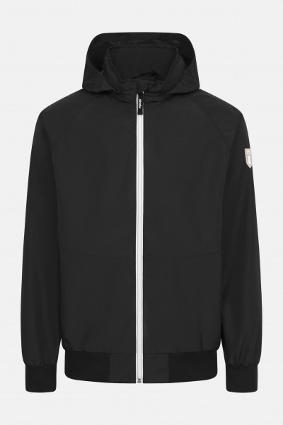Derbe Regenjacke Ripby Herren Schwarz Ripstop