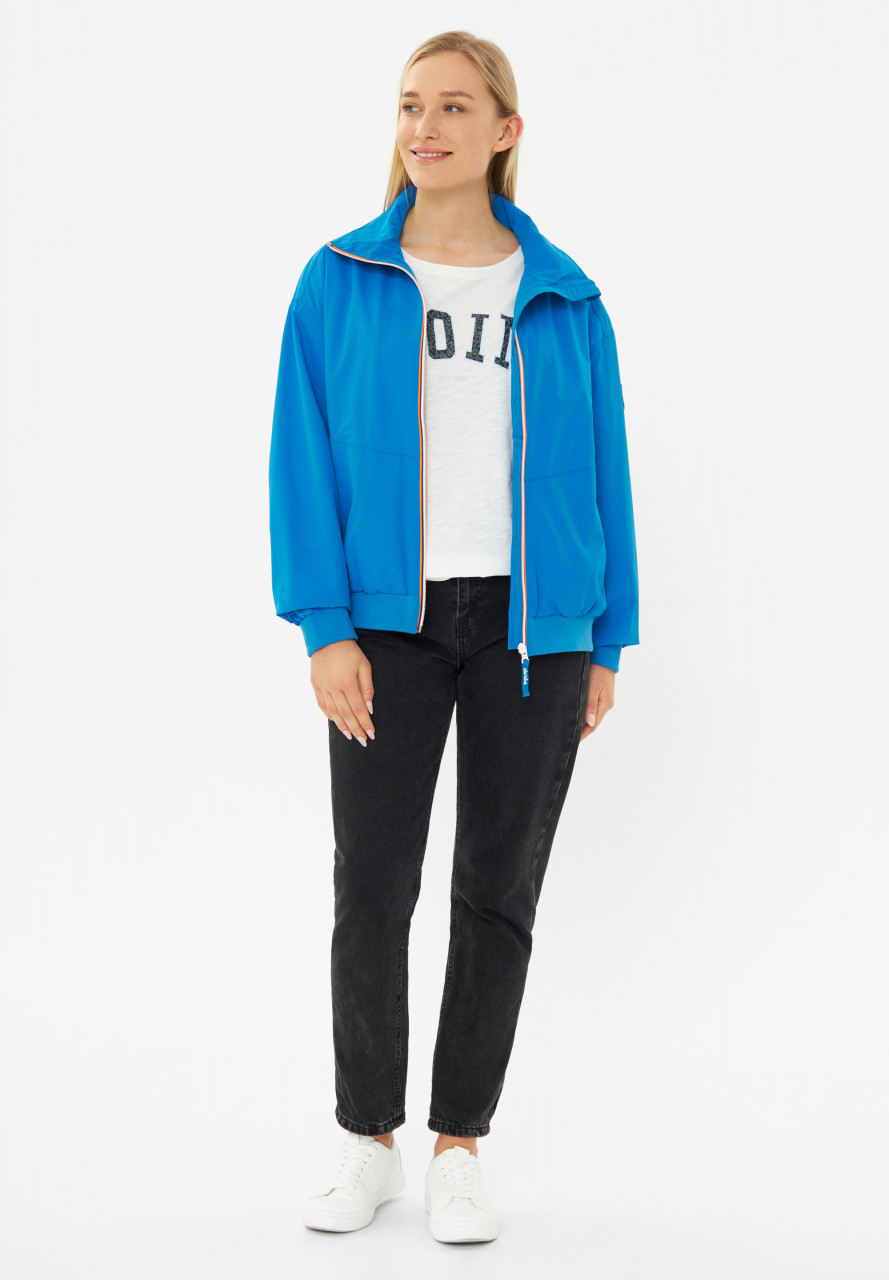 Derbe Regenjacke Ripby Short Damen Blau