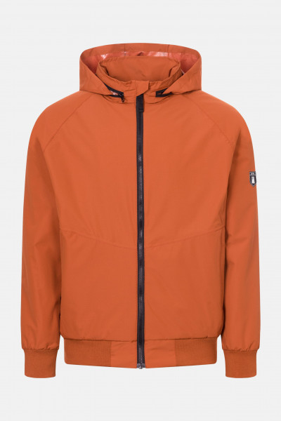 Derbe Ripholm Herren Regenjacke Braun Orange Cinnamon