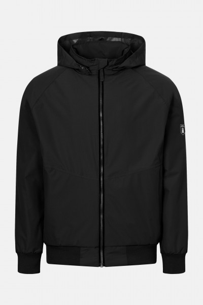 Quiltby College Unisex Jacke Schwarz Black Nachhaltig |