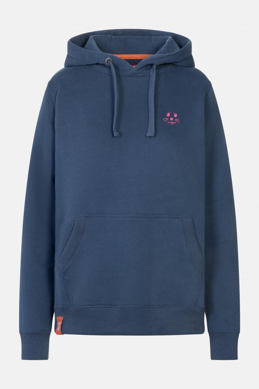 Robbenschnute Damen Hoodie | Navy Dunkelblau