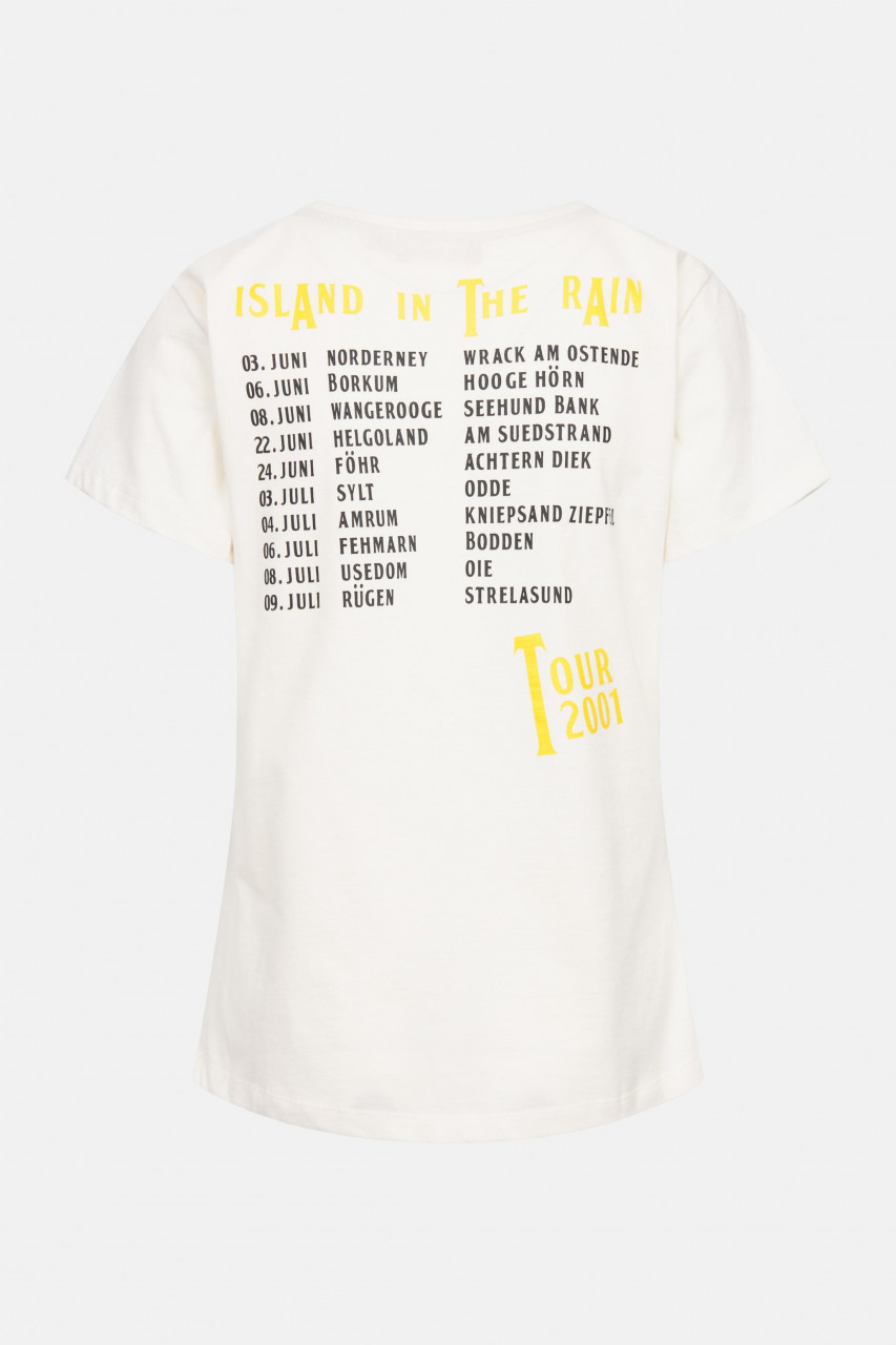 Derbe T-Shirt Robbentour Damen Weiß