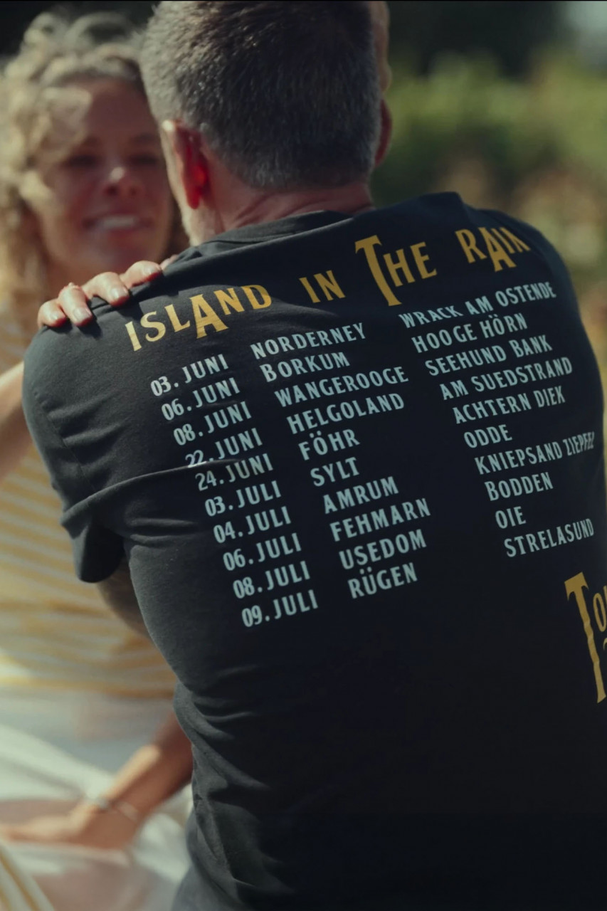 Derbe T-Shirt Robbentour Herren Schwarz