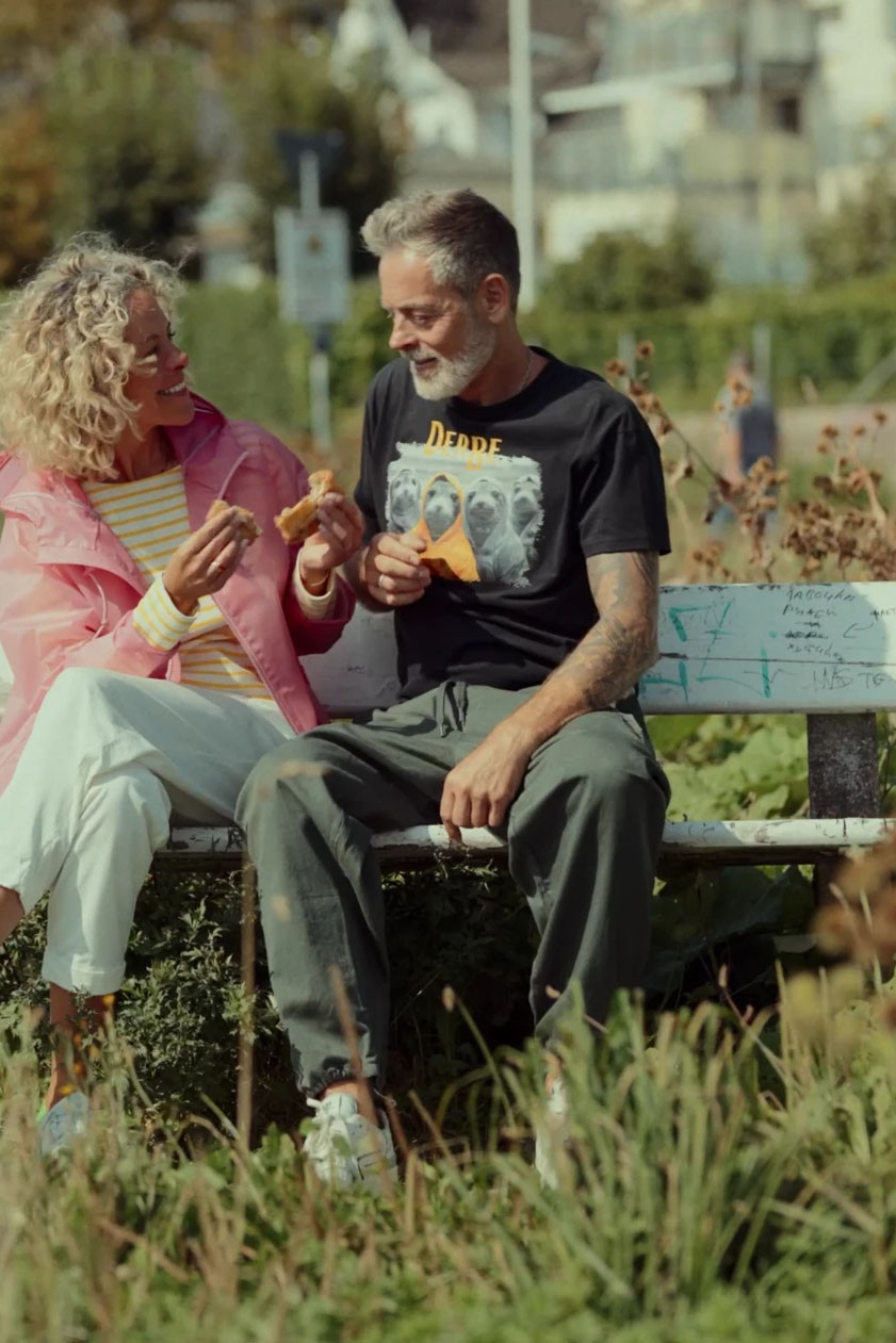 Derbe T-Shirt Robbentour Herren Schwarz