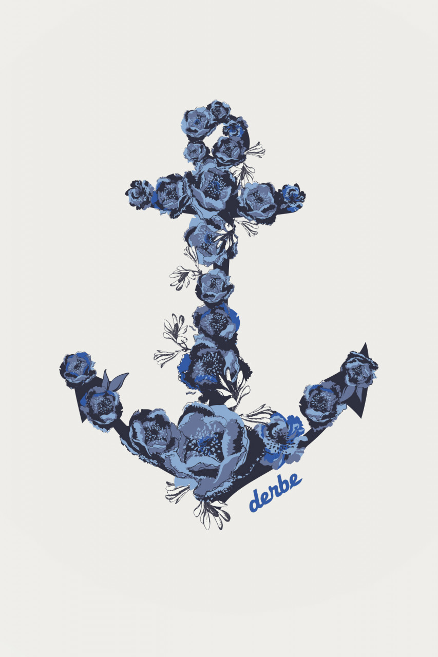 Derbe Hoodie Sweatjacke Rosenanker Damen Weiß