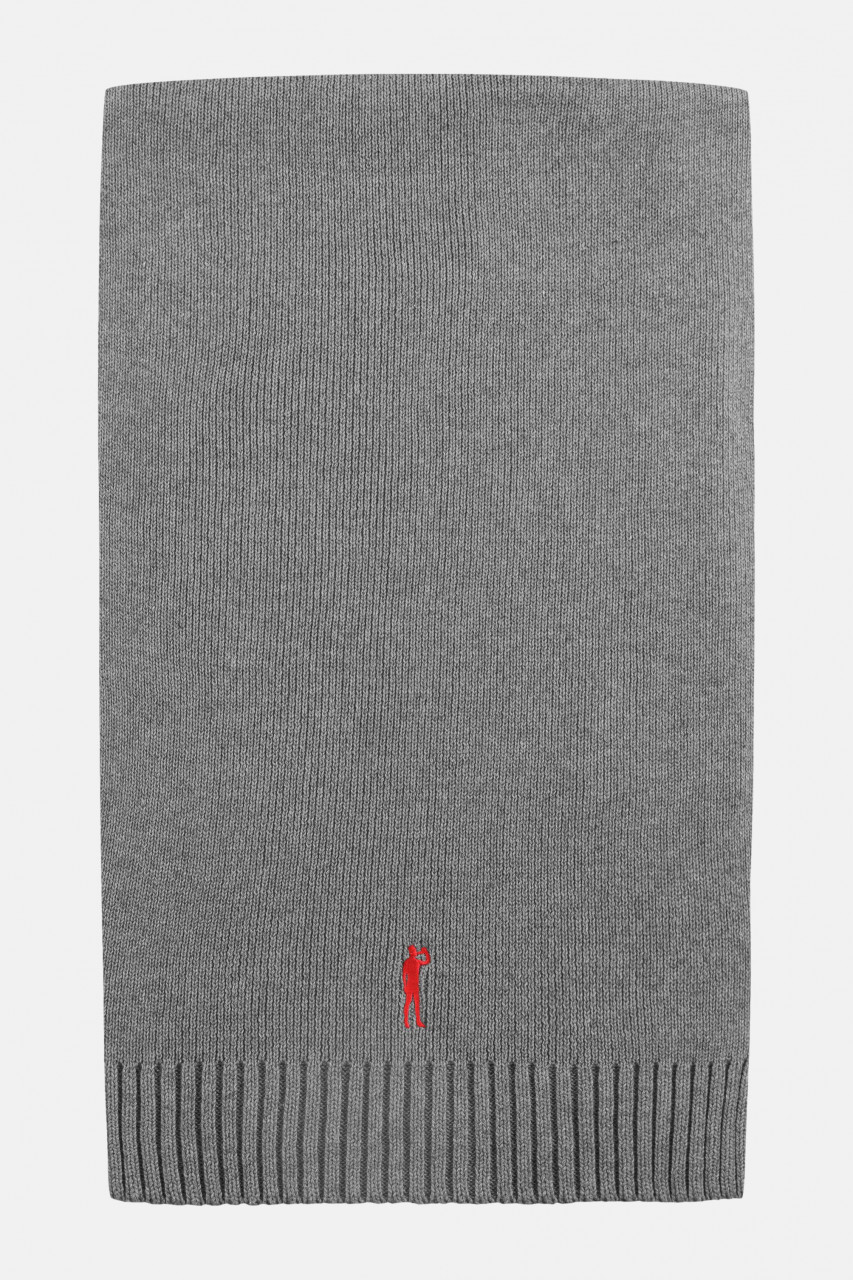 Derbe Schal Scarf Kippes Grey Melange Grau