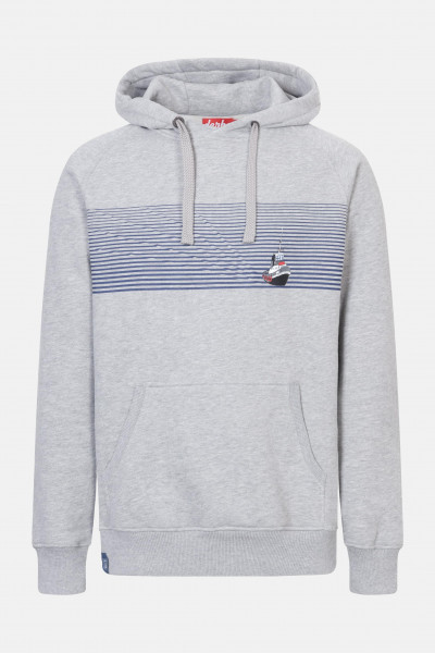 Derbe Schlepperkink Herren Hoodie Grau Derbe Schlepperkink Herren Hoodie Grau