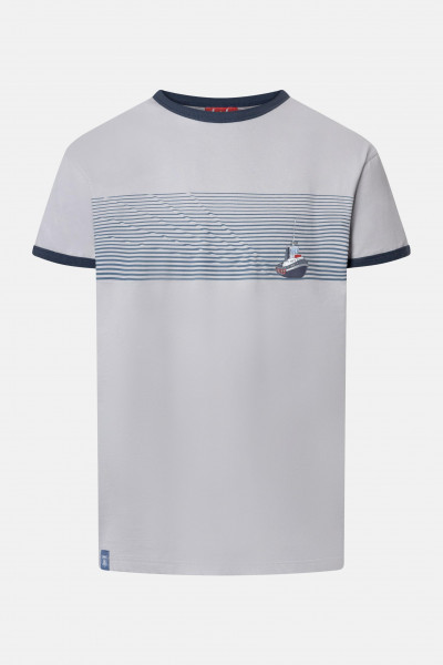 Derbe Schlepperkink Herren T-Shirt Grau Paloma Derbe Schlepperkink Herren T-Shirt Grau Paloma