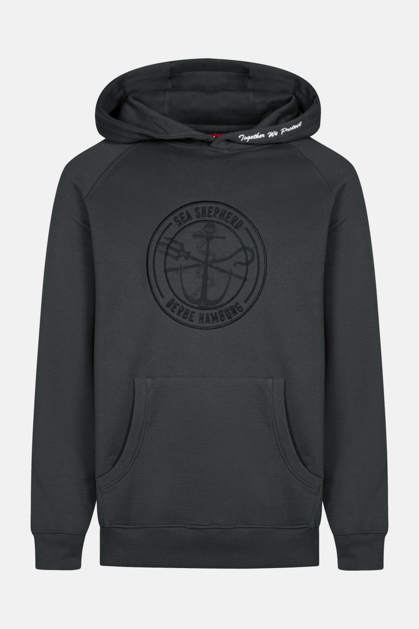 Derbe Zobel Sea Shepherd Gots Organic Herren Pullover Schwarz