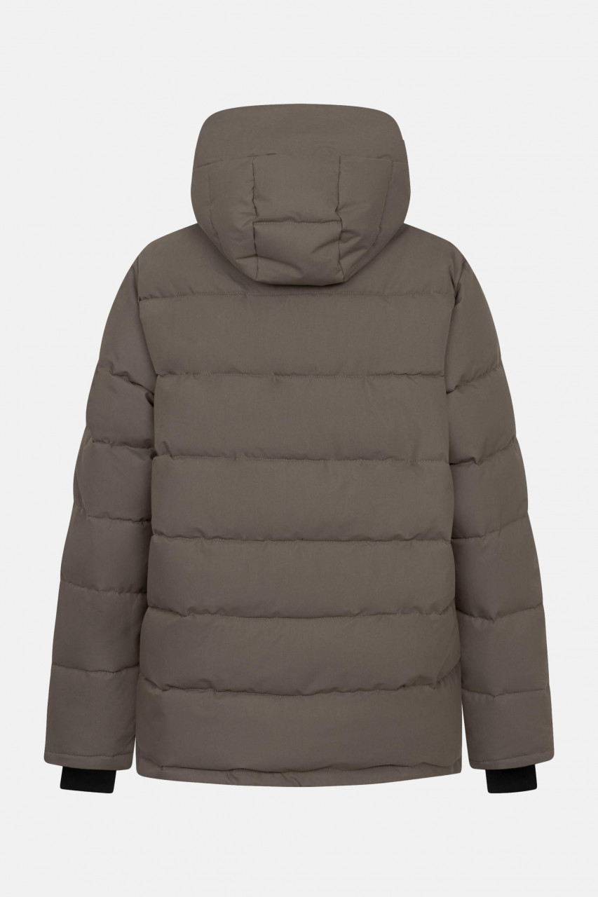 Derbe Winterjacke Sonholm Damen Braun Steppjacke Warm Gefüttert Skijacke