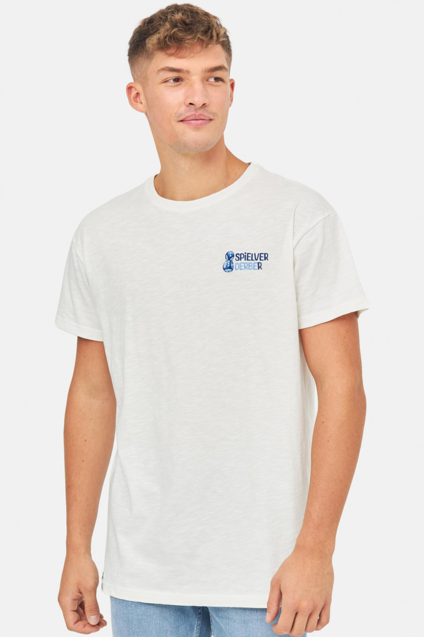 Derbe T-Shirt Spielver-derbe-r Herren Weiß