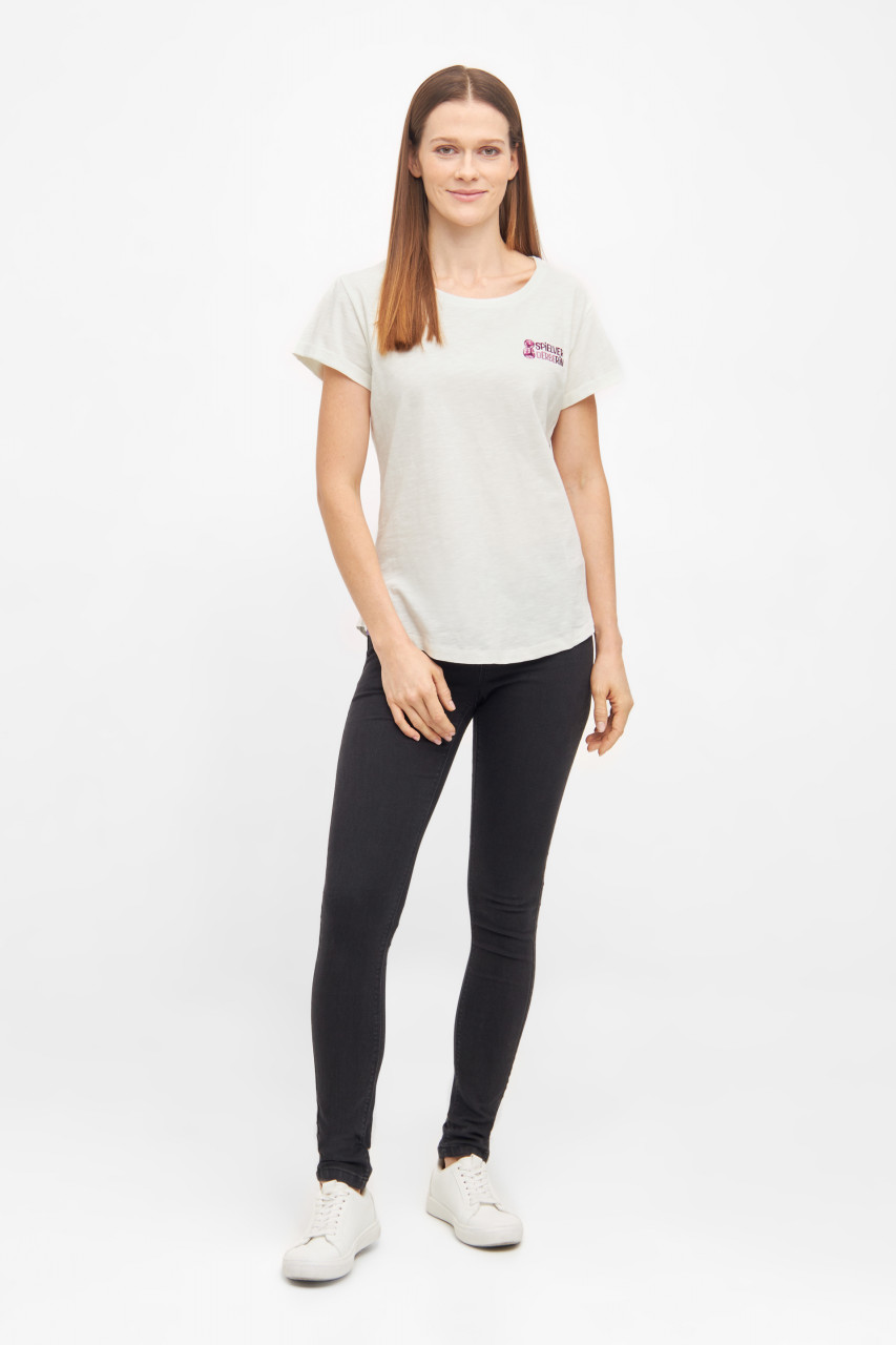 Derbe T-Shirt Spielver-derbe-rin Damen Weiß