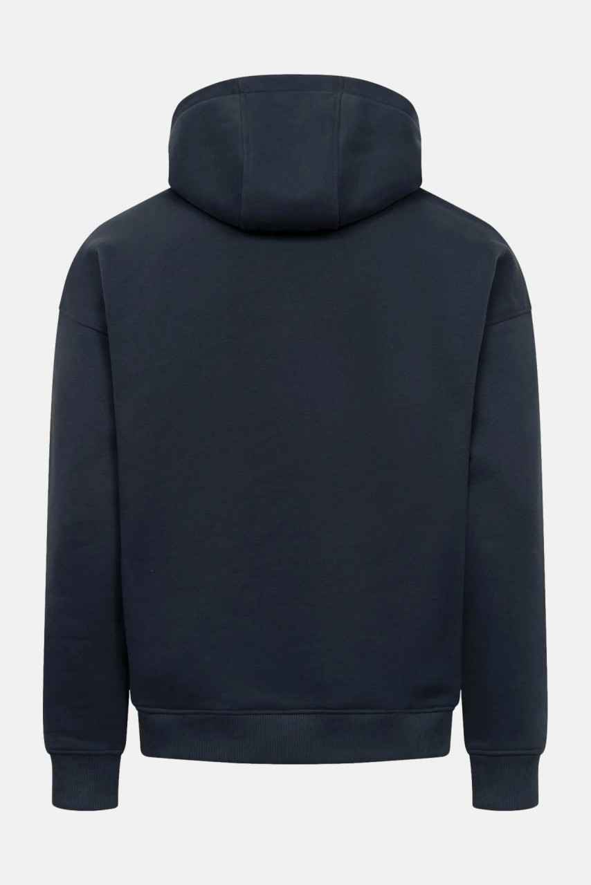 Derbe Hoodie Streifenmöwe Dunkelblau Kapuzenpullover GOTS