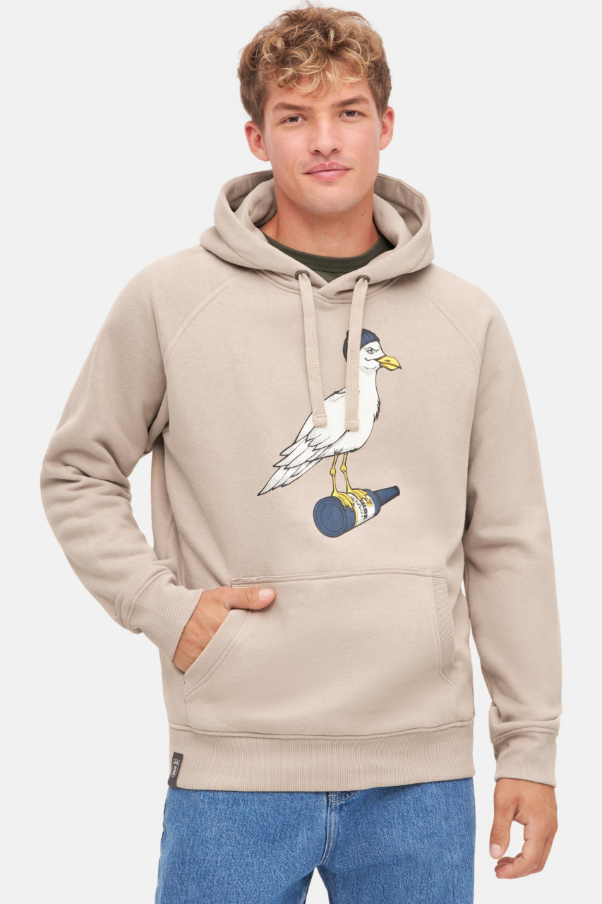Derbe Hoodie Sturmmöwe Herren Cobblestone Beige Pullover