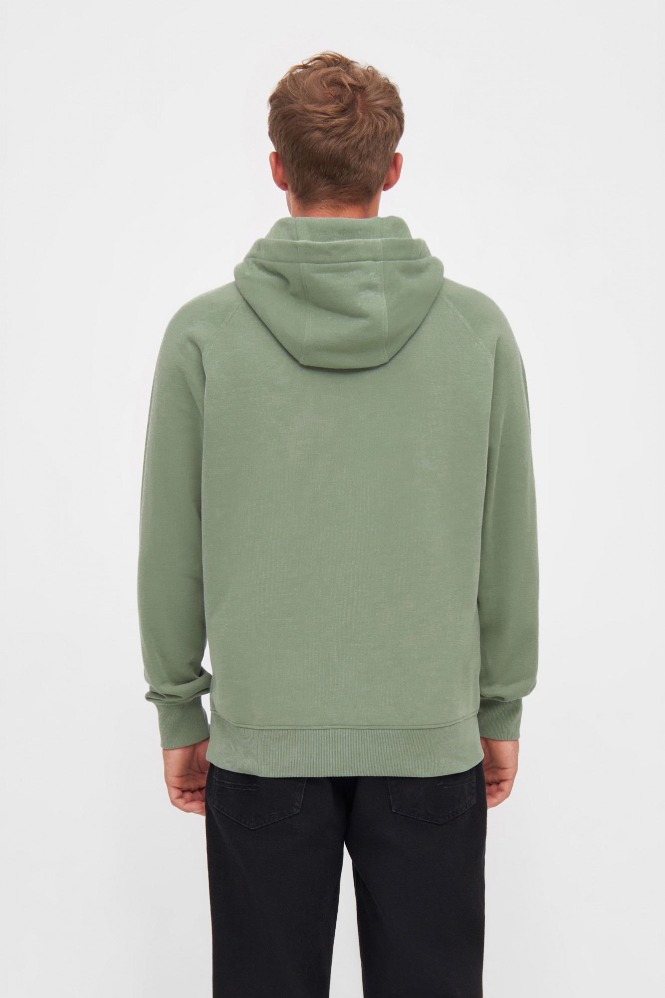Derbe Hoodie Sturmmöwe Herren Grün Pullover GOTS