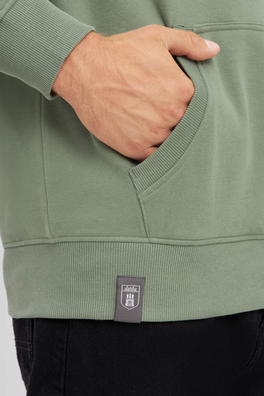 Derbe Hoodie Sturmmöwe Herren Grün Pullover