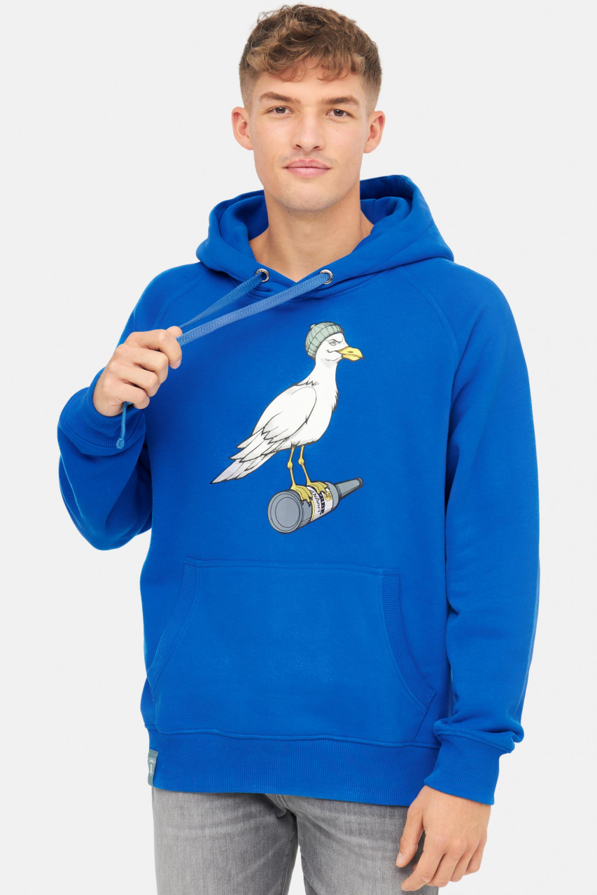 Derbe Hoodie Sturmmöwe Herren Blau