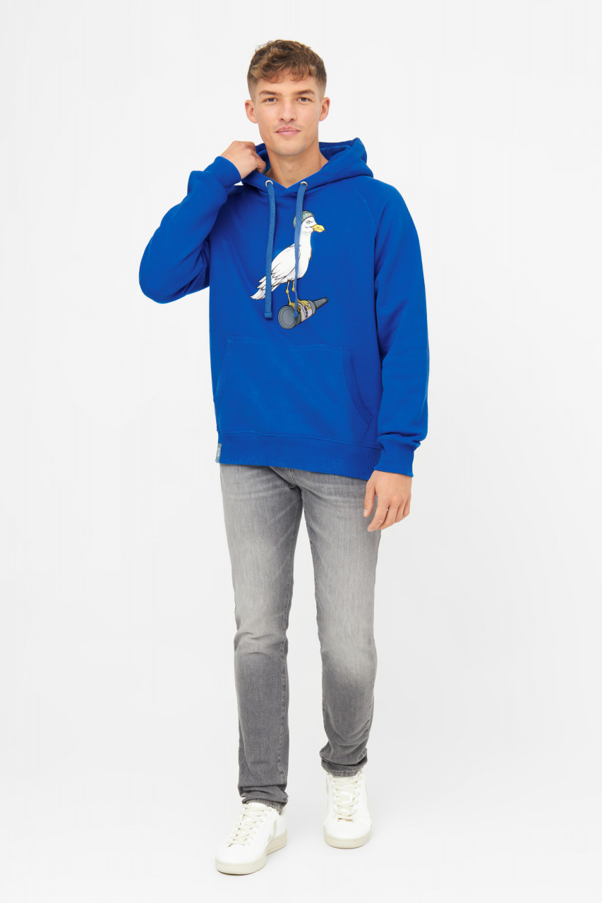 Derbe Hoodie Sturmmöwe Herren Blau