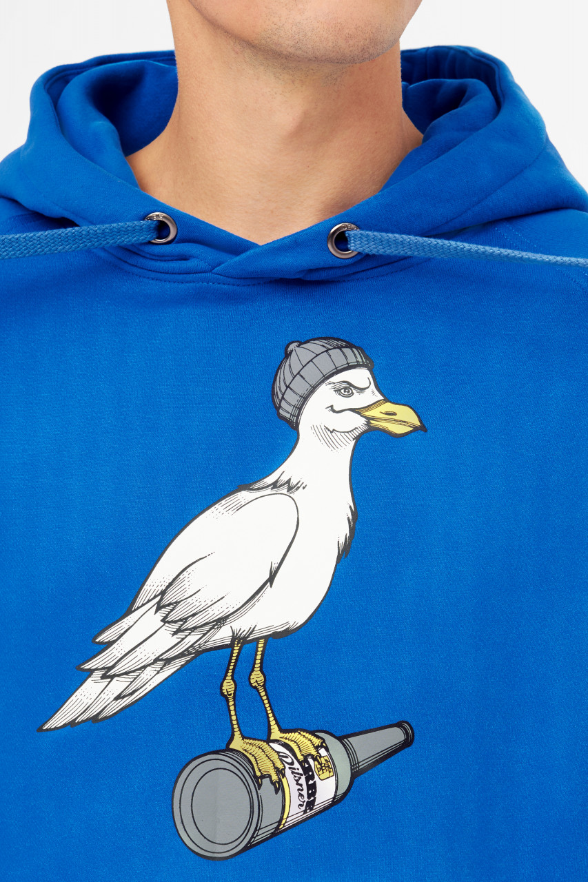 Derbe Hoodie Sturmmöwe Herren Blau