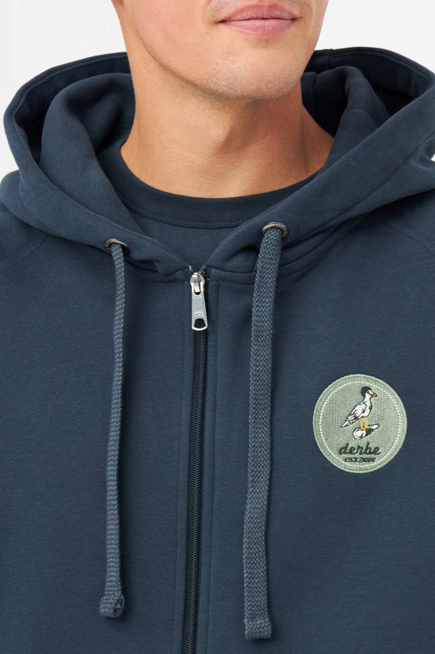 Derbe Sweatjacke Sturmmöwe Herren Dunkelblau