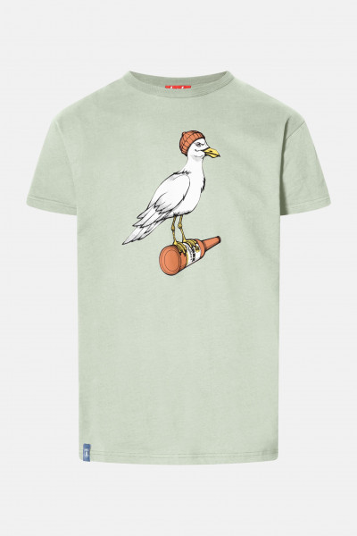 Derbe Sturmmöwe Herren T-Shirt Hell Grün Desert Sage Derbe Sturmmöwe Herren T-Shirt Hell Grün Desert Sage
