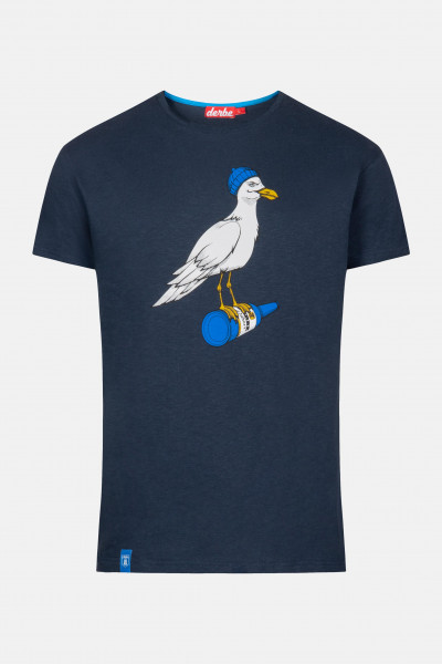 Derbe Sturmmöwe Herren T-Shirt Navy Dunkelblau Derbe Sturmmöwe Herren T-Shirt Navy Dunkelblau