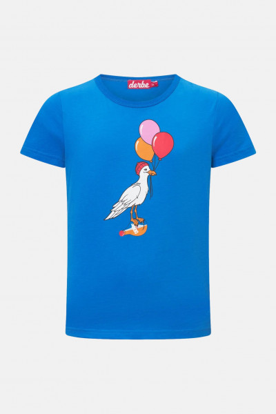 Derbe Kinder T-Shirt Sturmmöwe Blau