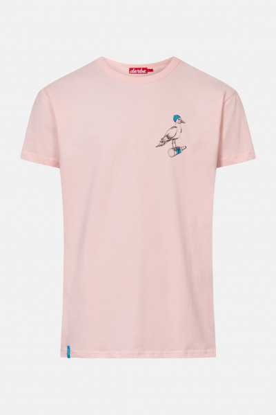 Derbe Sturmmöwe Mono Herren Shirt Strawberry Cream Rosa