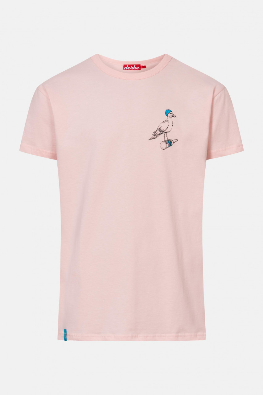 Derbe Sturmmöwe Mono Herren Shirt Strawberry Cream Rosa