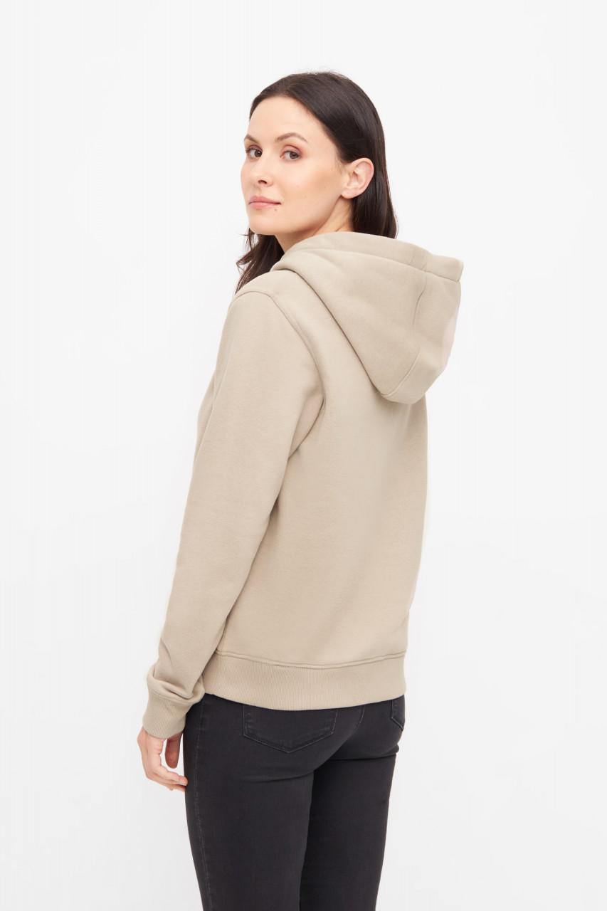Derbe Hoodie Sturmmöwin Damen Cobblestone Beige Kapuzenpullover