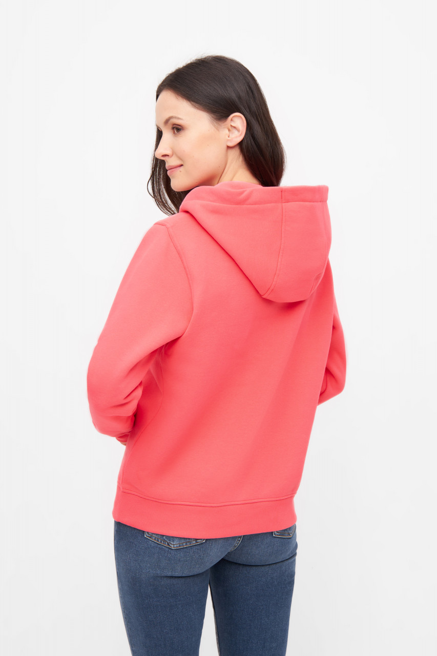 Derbe Hoodie Sturmmöwin Damen Rosa Kapuzenpullover GOTS