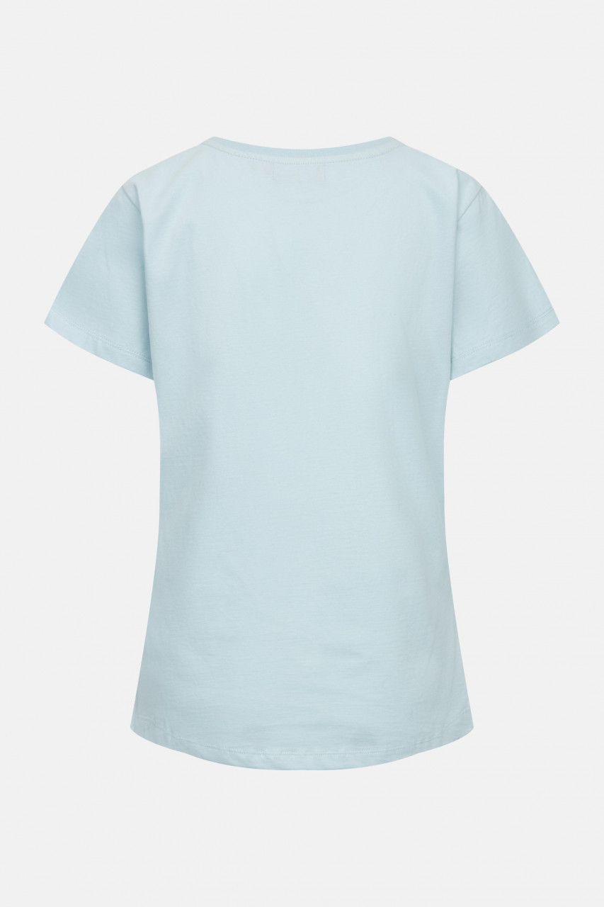 Derbe T-Shirt Sturmmöwin Damen Hellblau