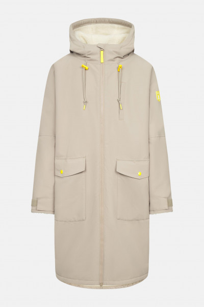 Derbe Regenjacke Surfholm Beige Gelb
