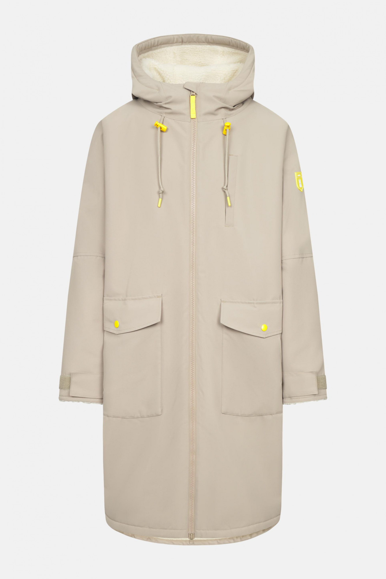 Derbe Regenjacke Surfholm Beige Gelb