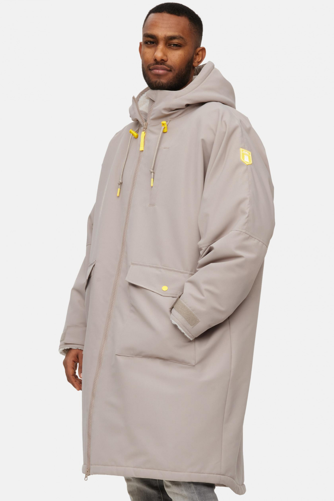Derbe Regenjacke Surfholm Beige Gelb