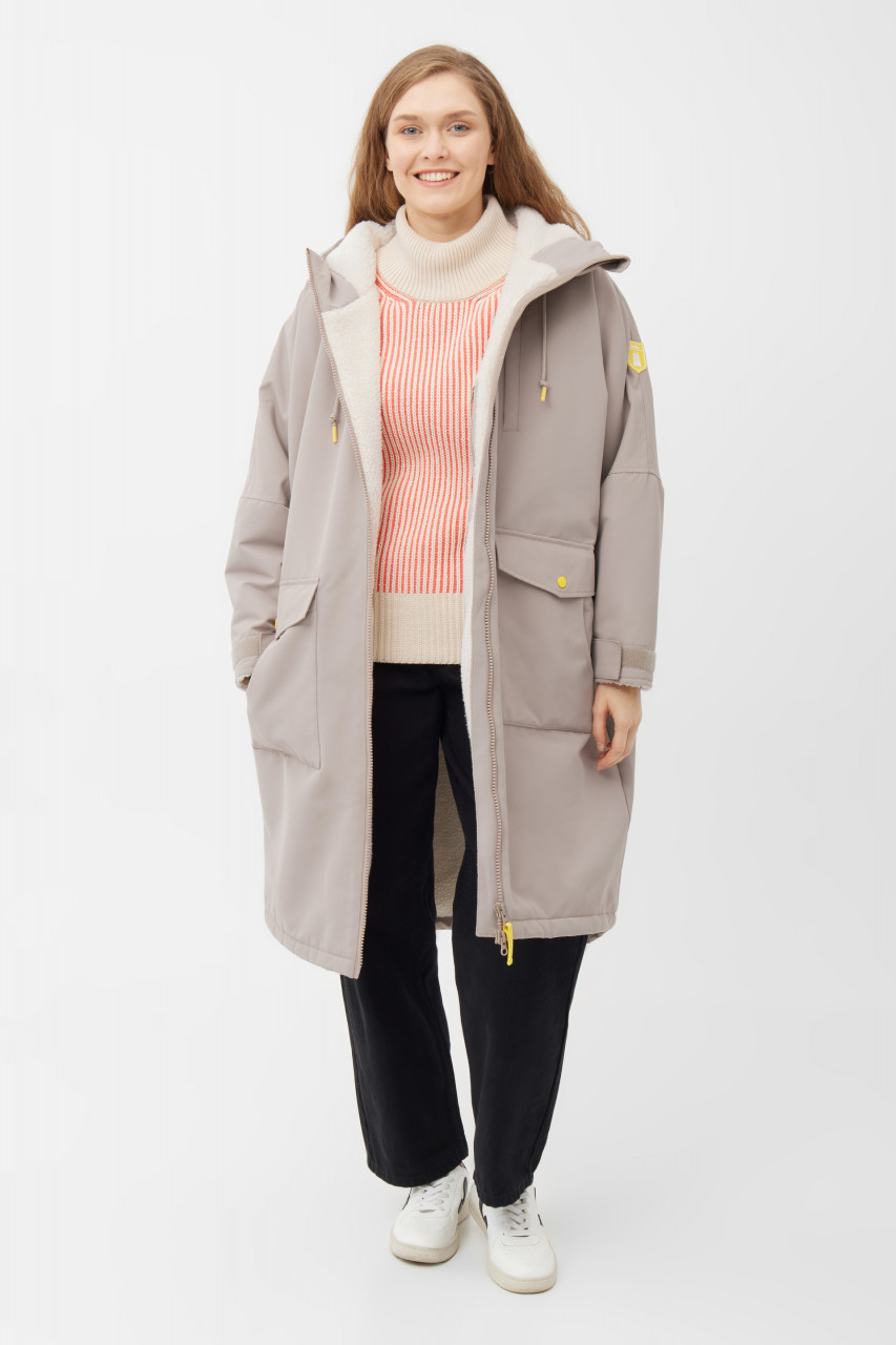 Derbe Regenjacke Surfholm Beige Gelb