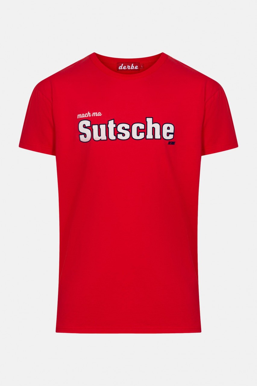 Derbe Sutsche Herren T-Shirt Rot
