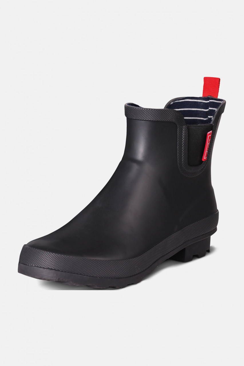 Derbe Taai Botten Eco Black Gummistiefel Halbstiefel Schwarz