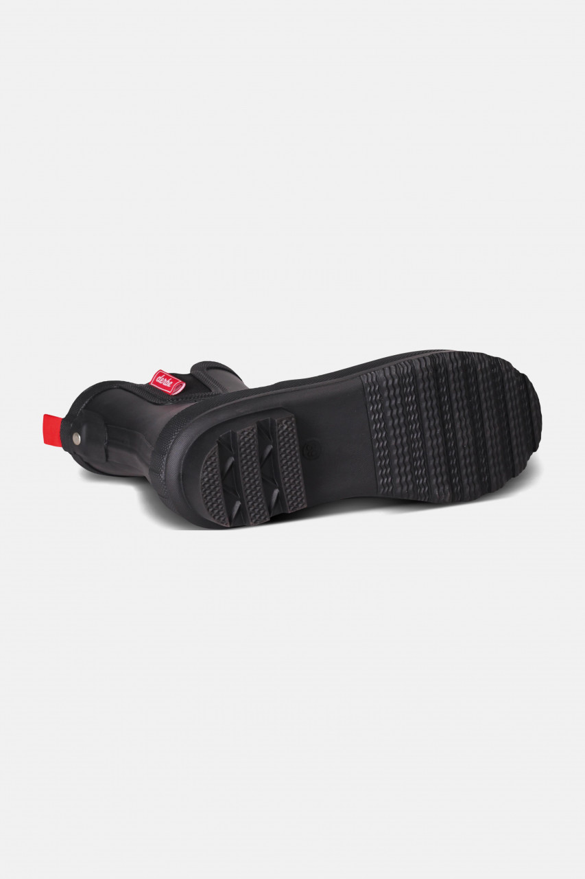 Derbe Taai Botten Eco Black Gummistiefel Halbstiefel Schwarz