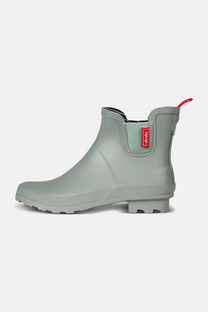 Derbe Taai Botten Eco Lily Pad Grün Damen Gummistiefel Halbstiefel Nachhaltig