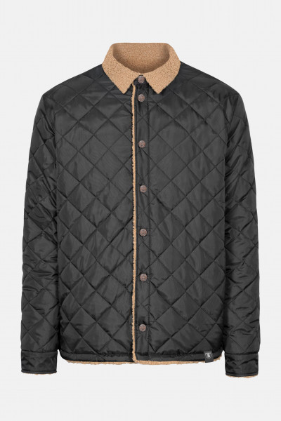 Derbe Wendejacke Teddyholm Herren Caramel Black Steppjacke Teddyfell Schwarz Beige Derbe Wendejacke Teddyholm Herren Caramel Black Steppjacke Teddyfell Schwarz Beige