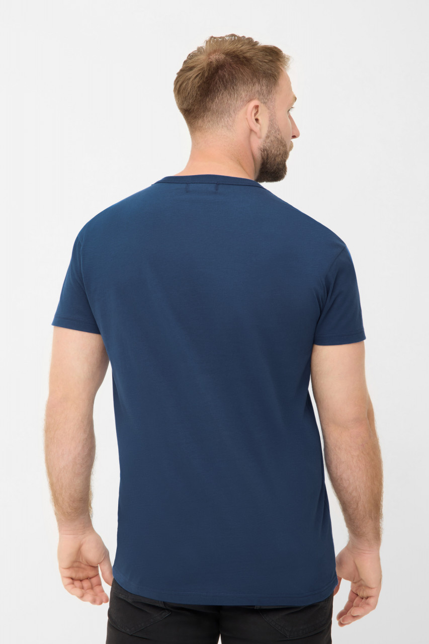 Derbe T-Shirt Too Old Herren Blau GOTS Organic