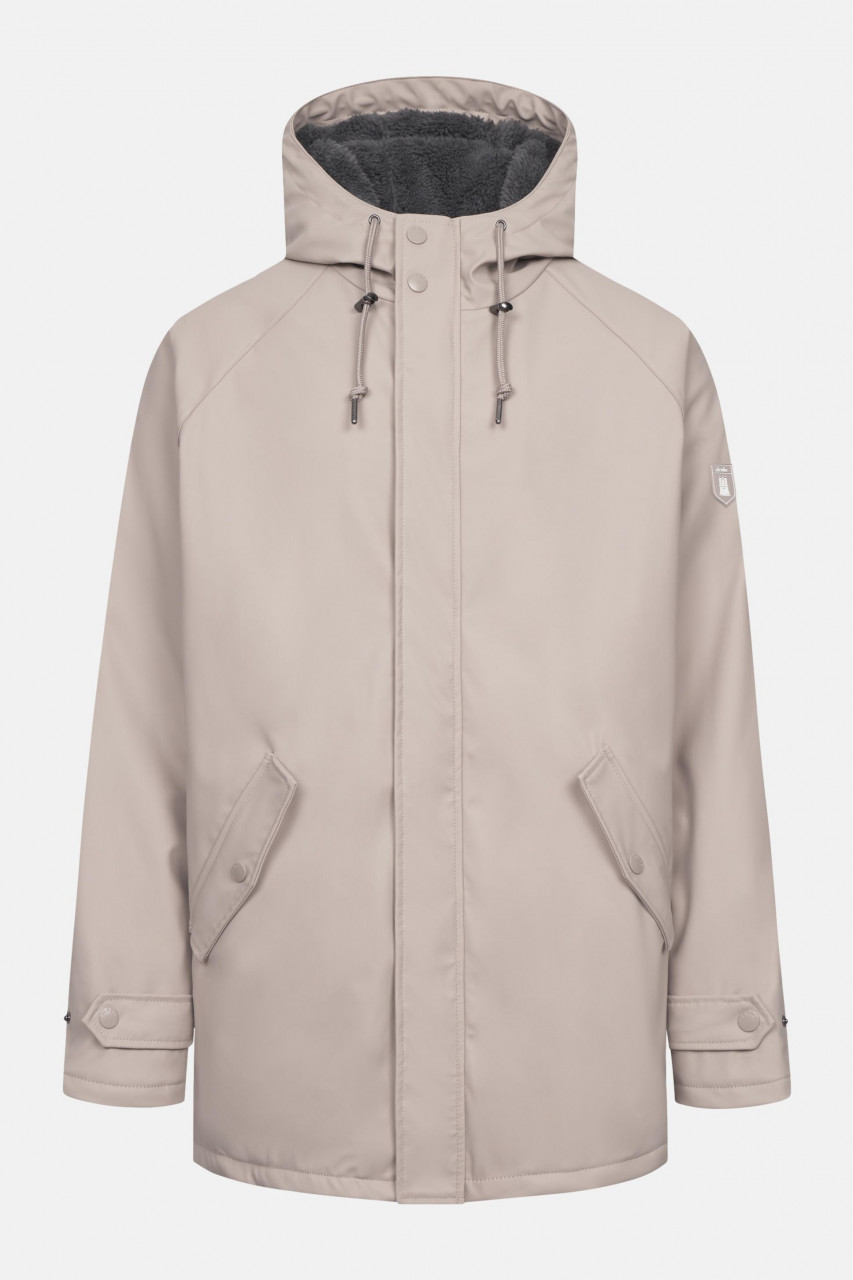 Derbe Regenjacke Trekholm As Herren Beige Gefüttert