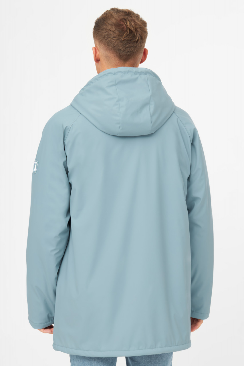 Derbe Regenjacke Trekholm Herren Hellblau Türkis