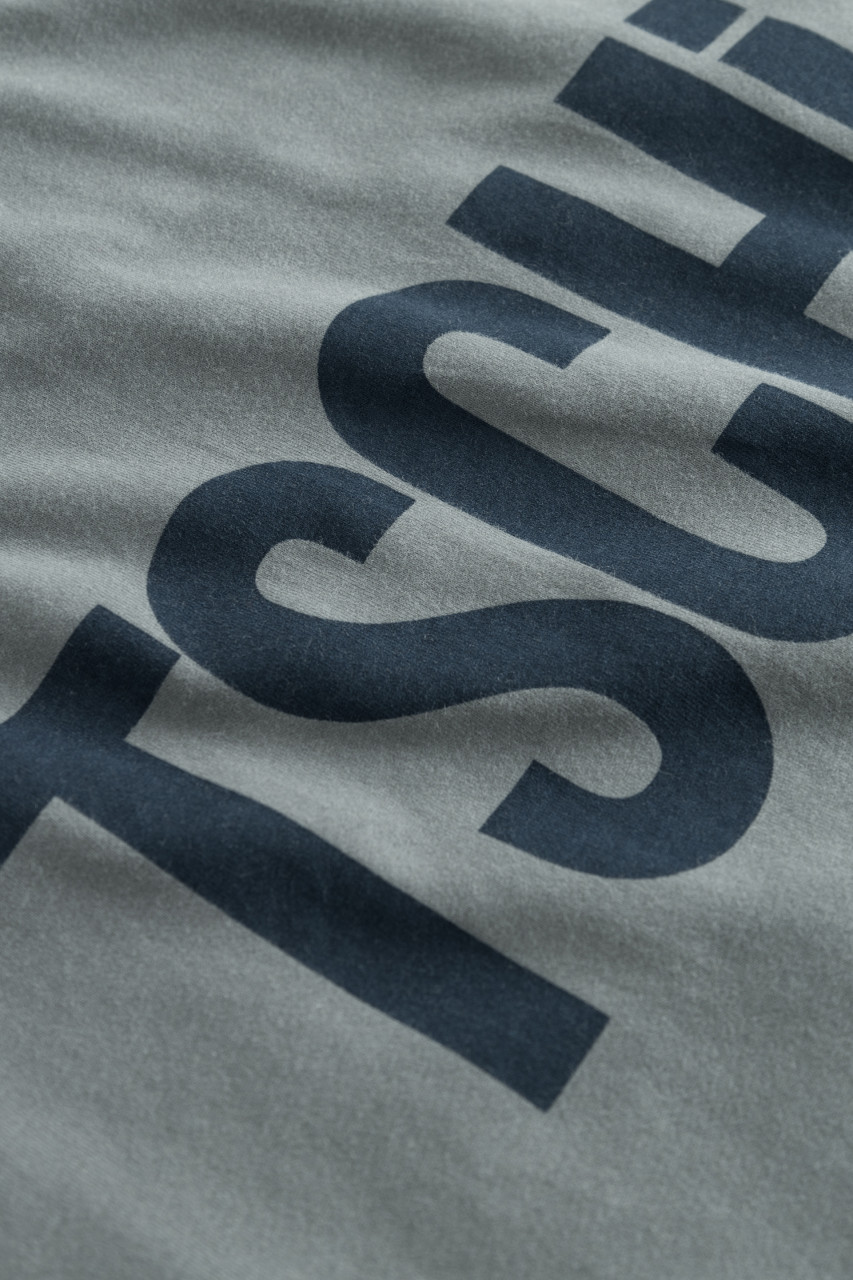 Derbe T-Shirt Tschüss Herren Grau