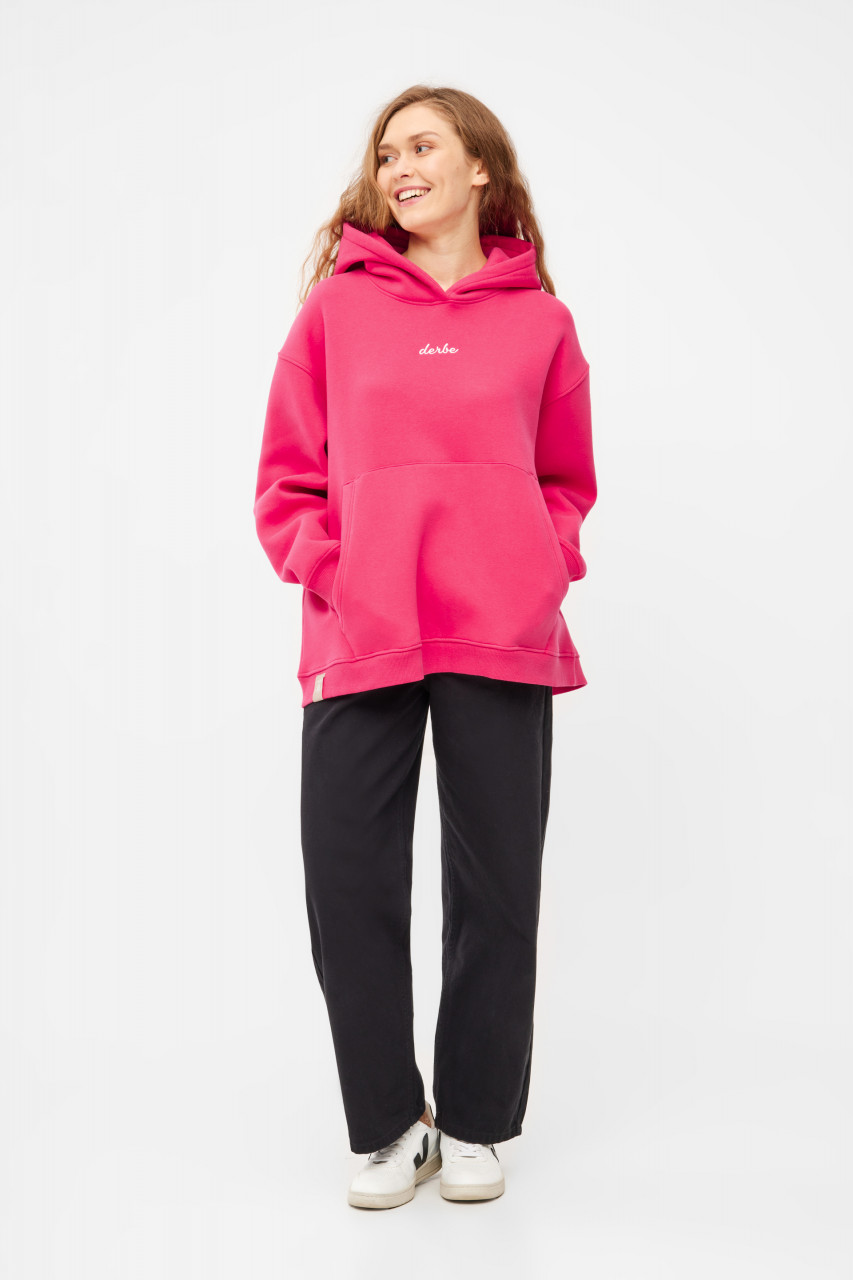 Derbe Hoodie Turmleucht Damen Pink Kapuzenpullover