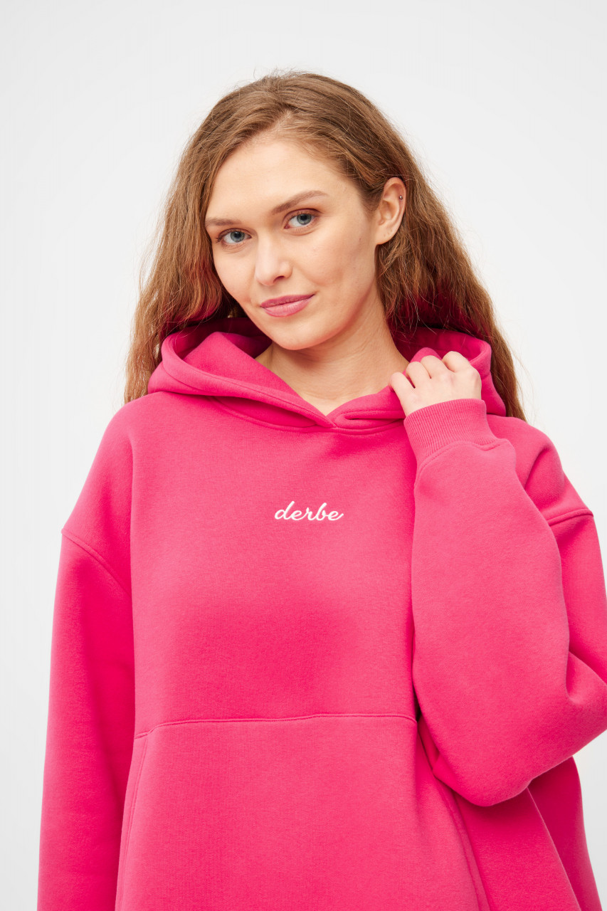 Derbe Hoodie Turmleucht Damen Pink Kapuzenpullover