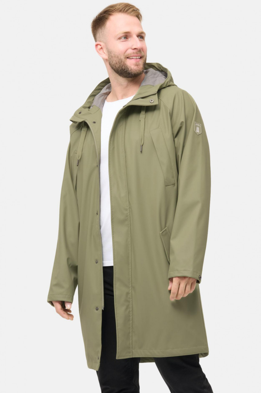 Derbe Regenjacke Valby Oxford Herren Hellgrün