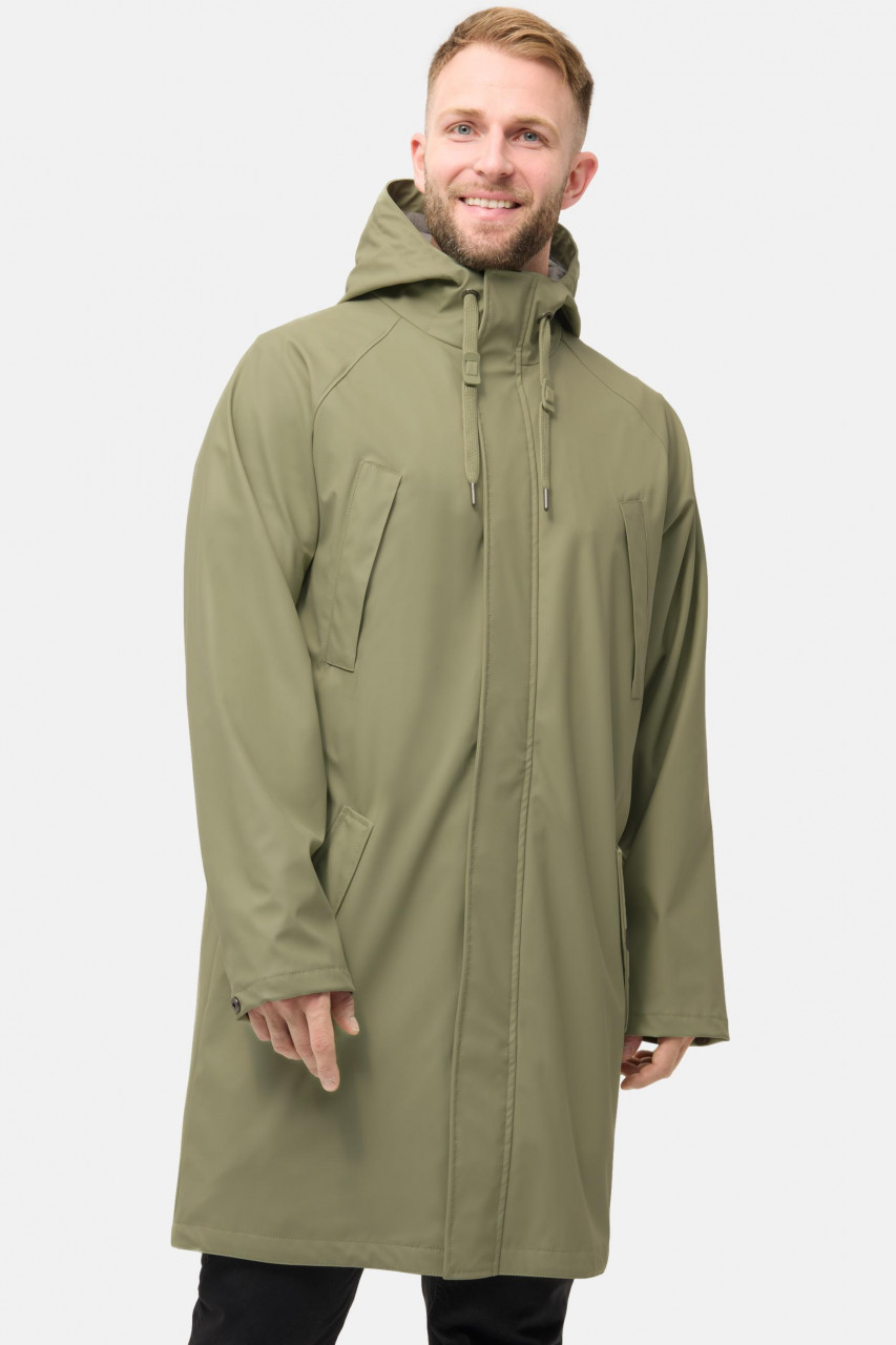 Derbe Regenjacke Valby Oxford Herren Hellgrün